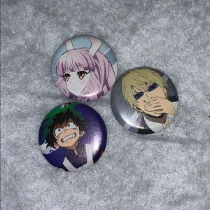 Anime pins